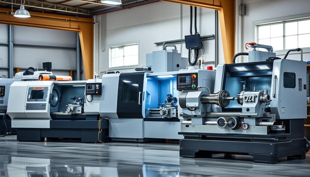 tipos de tornos CNC