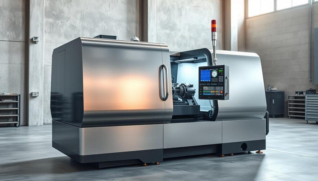 torno CNC moderno