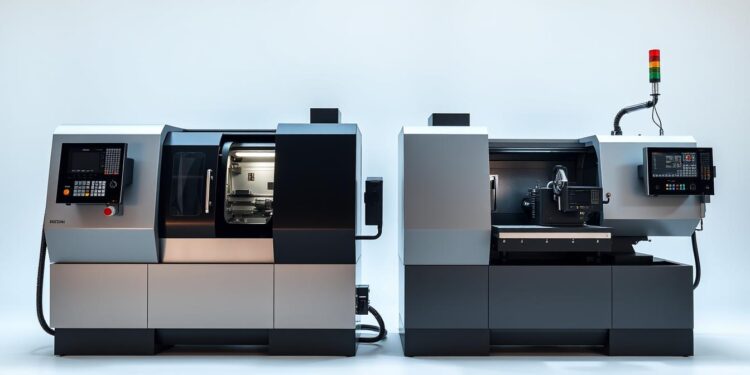torno cnc horizontal vs vertical