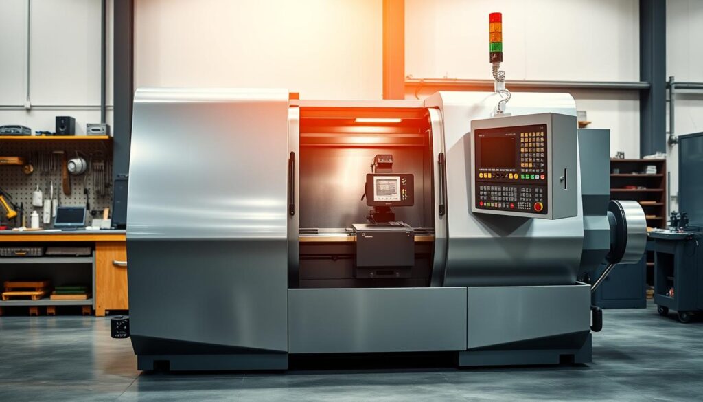 torno cnc novo
