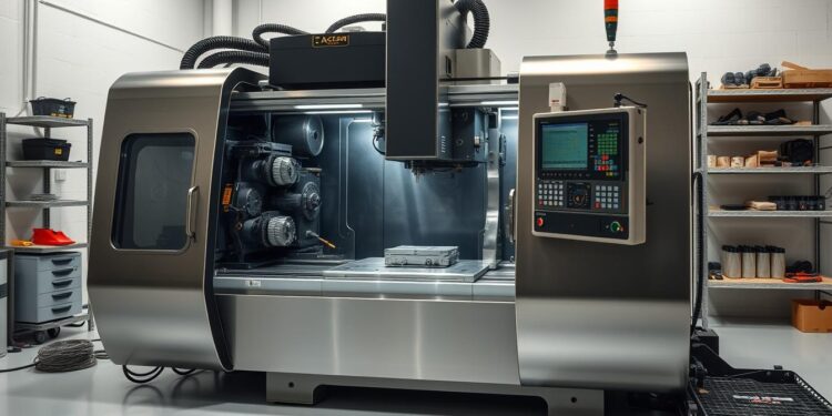 torno cnc pequena indústria