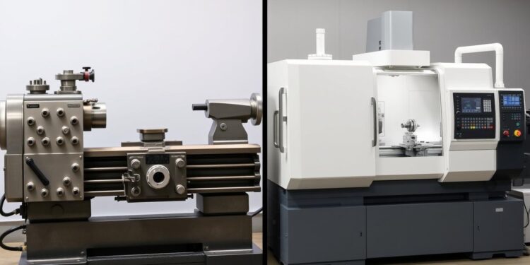 torno cnc vs torno convencional