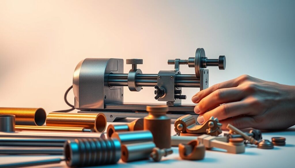 versatilidade mini torno