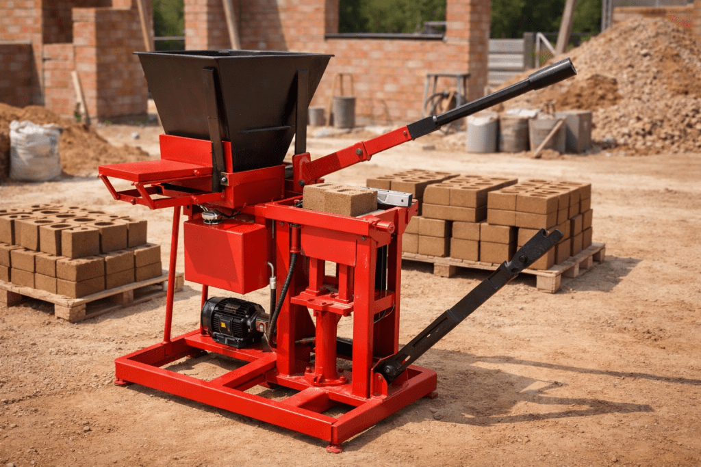 maquina de tijolo manual