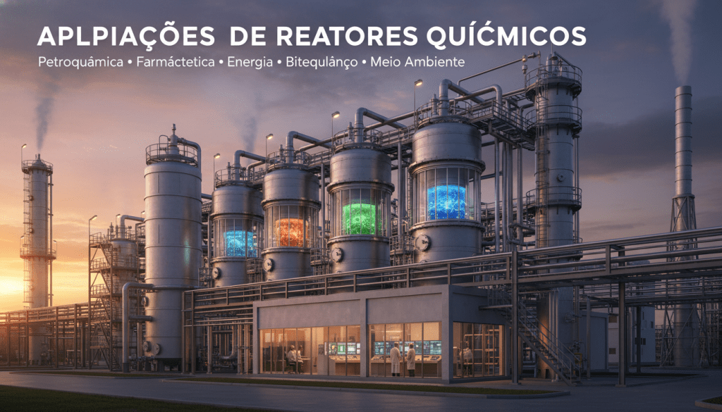 Aplicações de reatores químicos