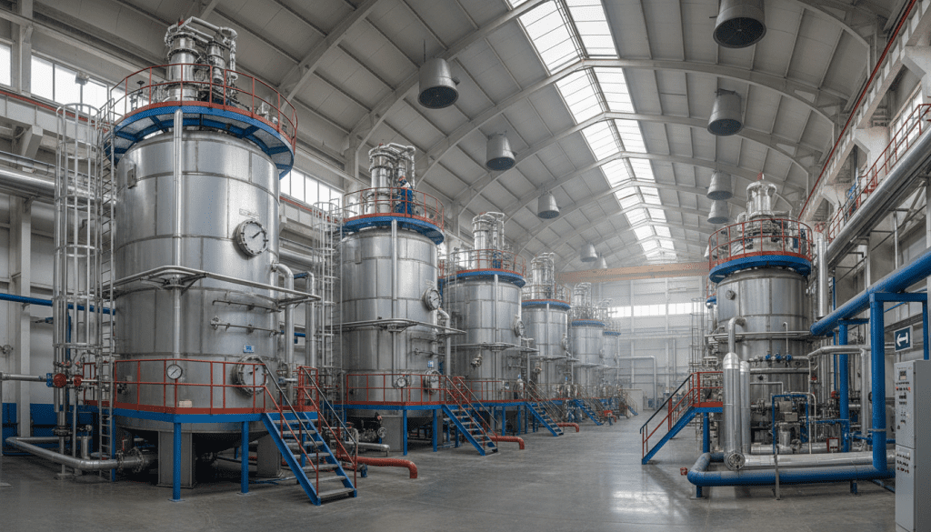 Reatores químicos industriais
