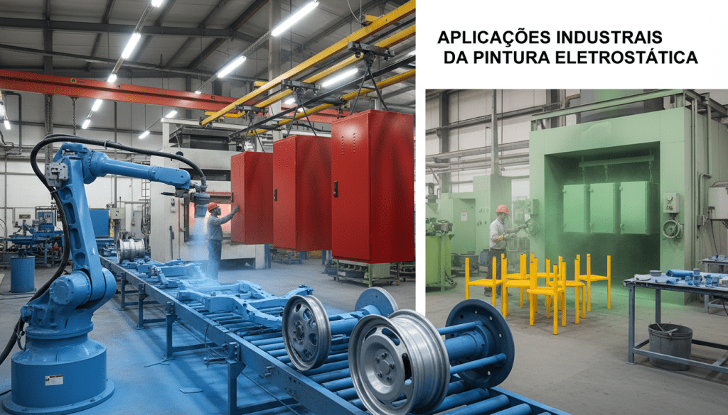 aplicações da pintura eletrostática na indústria aplicações da pintura eletrostática na indústria