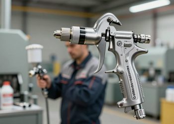 aplicações da pistola de pintura industrial