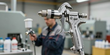 aplicações da pistola de pintura industrial