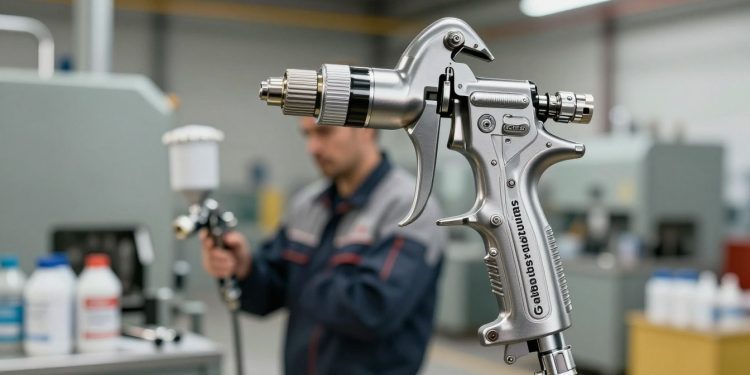 aplicações da pistola de pintura industrial