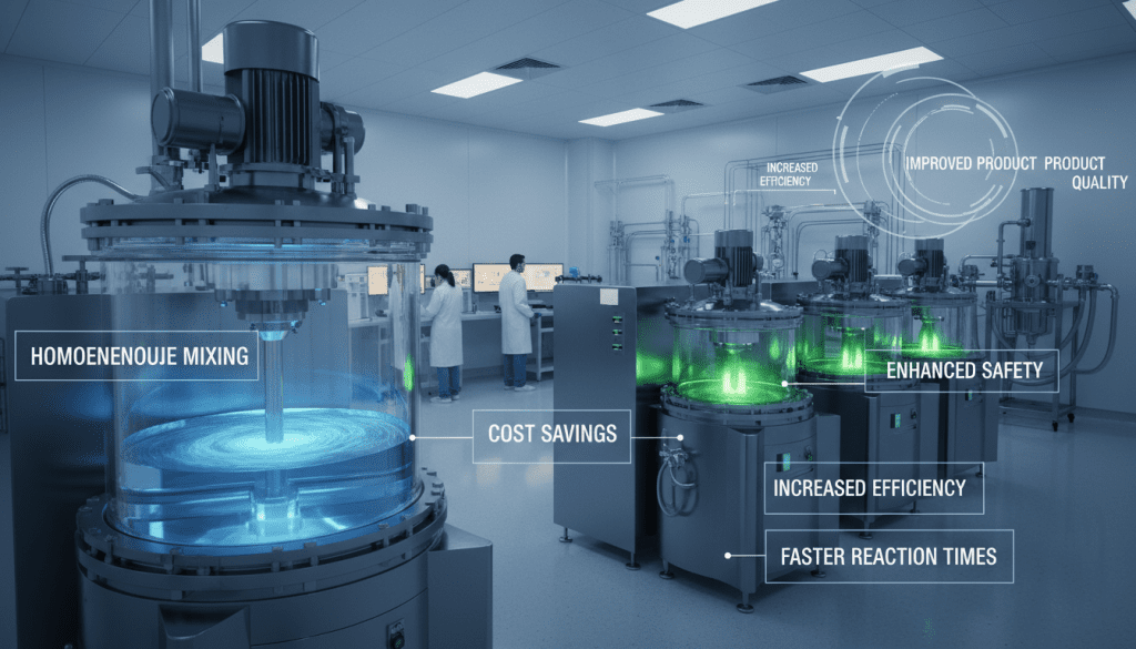 benefits of using chemical mixers