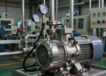 bomba de vácuo em processos industriais