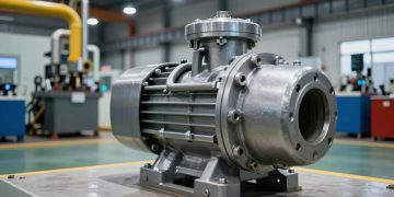 bomba hidráulica em sistemas industriais