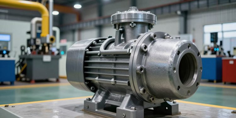 bomba hidráulica em sistemas industriais