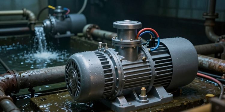 bomba submersa para esgoto