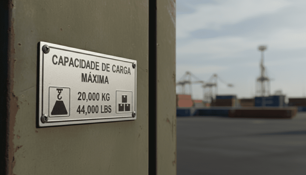capacidade de carga máxima capacidade de carga máxima