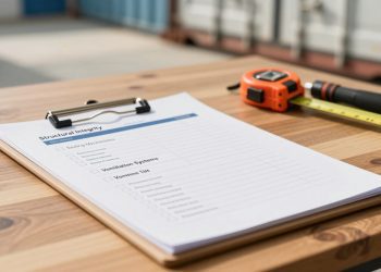 checklist de container