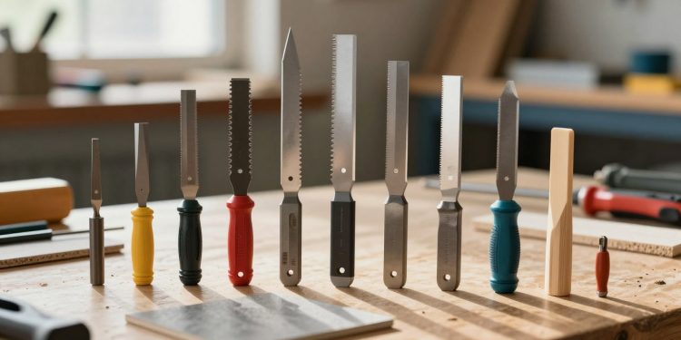 como escolher lâmina para serra fita