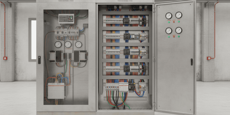 como funciona um painel elétrico