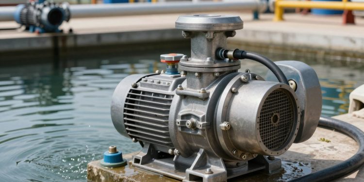 como funciona uma bomba submersa industrial