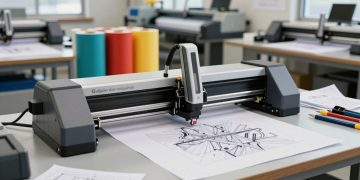 como funciona uma plotter