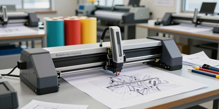 como funciona uma plotter