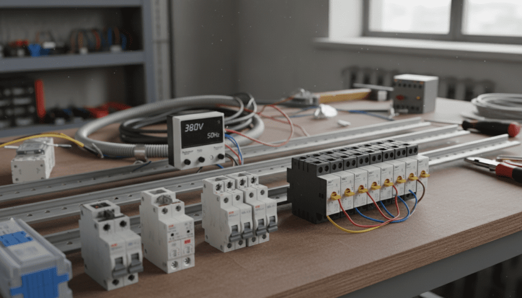componentes de painéis elétricos