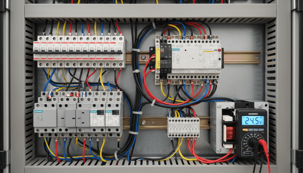 componentes de painel elétrico