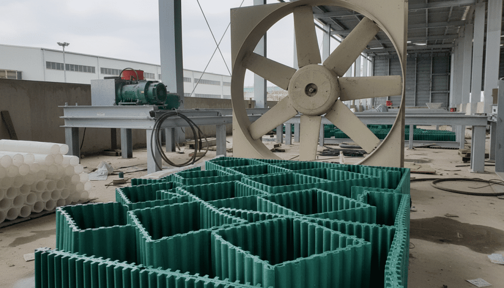 componentes de torre de resfriamento
