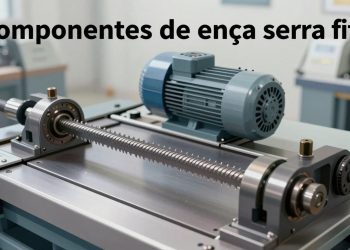 componentes de uma serra fita