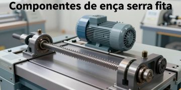 componentes de uma serra fita