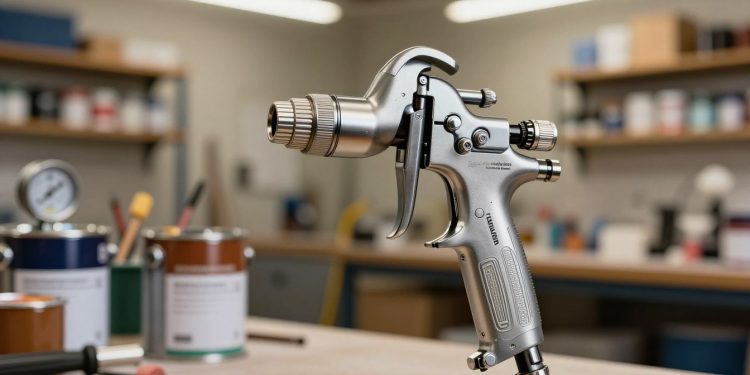 consumo de ar da pistola de pintura