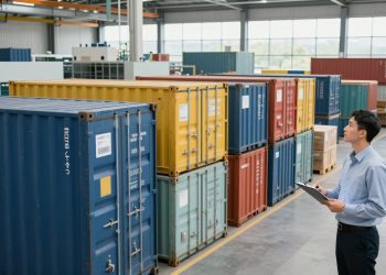 container e logística interna