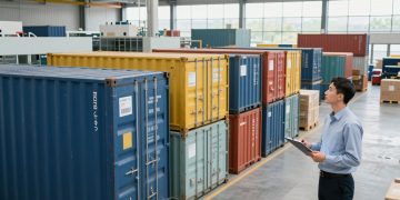 container e logística interna