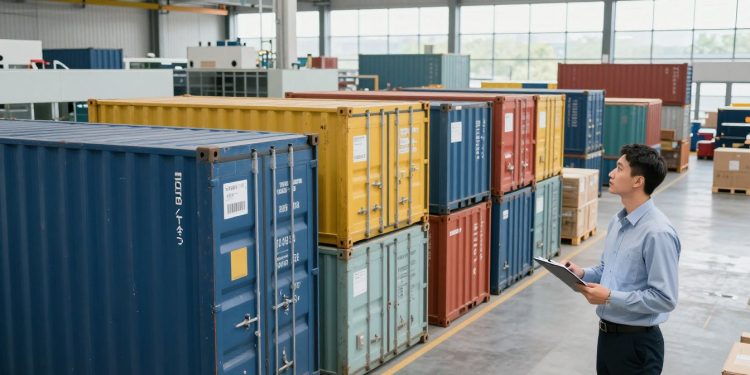 container e logística interna