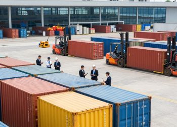 container em centros logísticos
