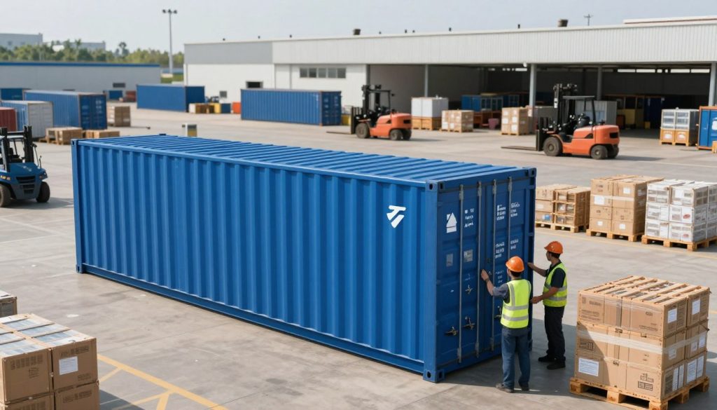 container logístico