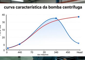 curva da bomba centrífuga