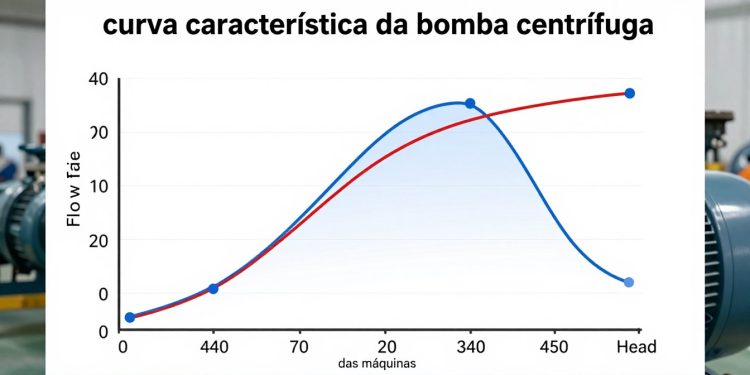 curva da bomba centrífuga