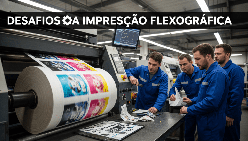 desafios da impressão flexográfica