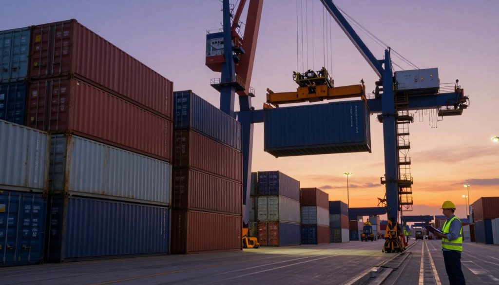 empilhamento de containers empilhamento de containers