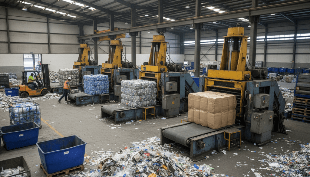 enfardadeiras para reciclagem