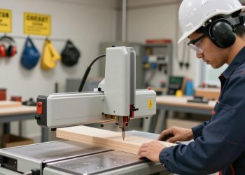 equipamentos de proteção para operar serra fita