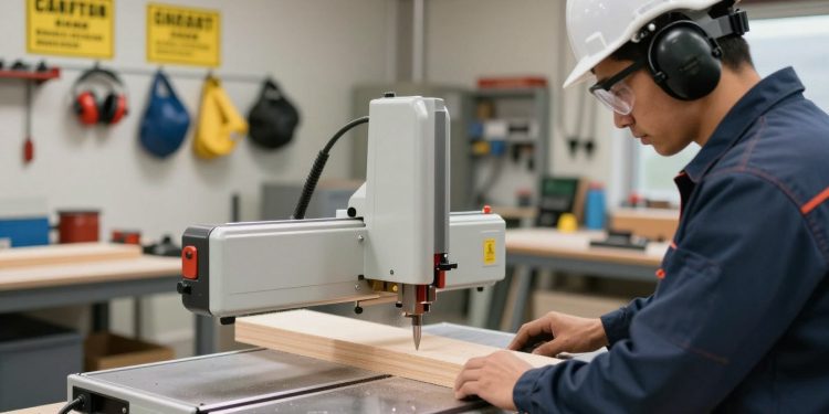 equipamentos de proteção para operar serra fita