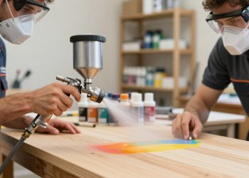 erros comuns na pintura com pistola