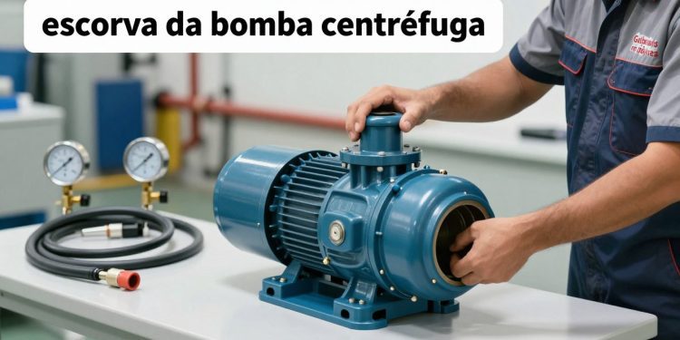 escorva da bomba centrífuga
