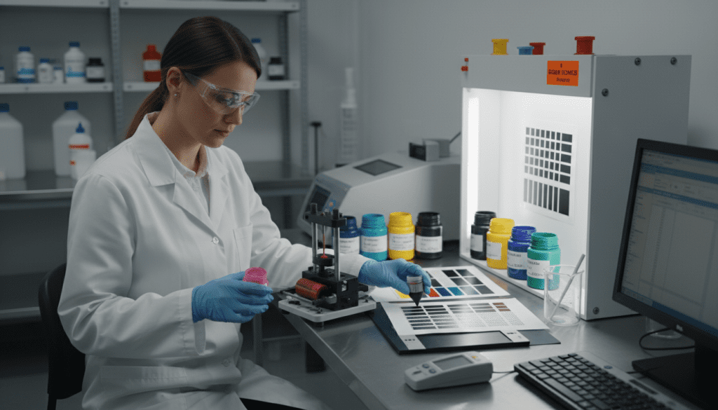 flexographic printing inks quality control