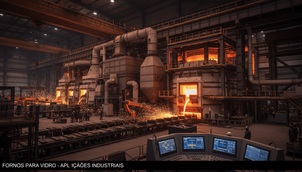 fornos para vidro aplicações industriais