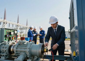gerador de energia e aterramento