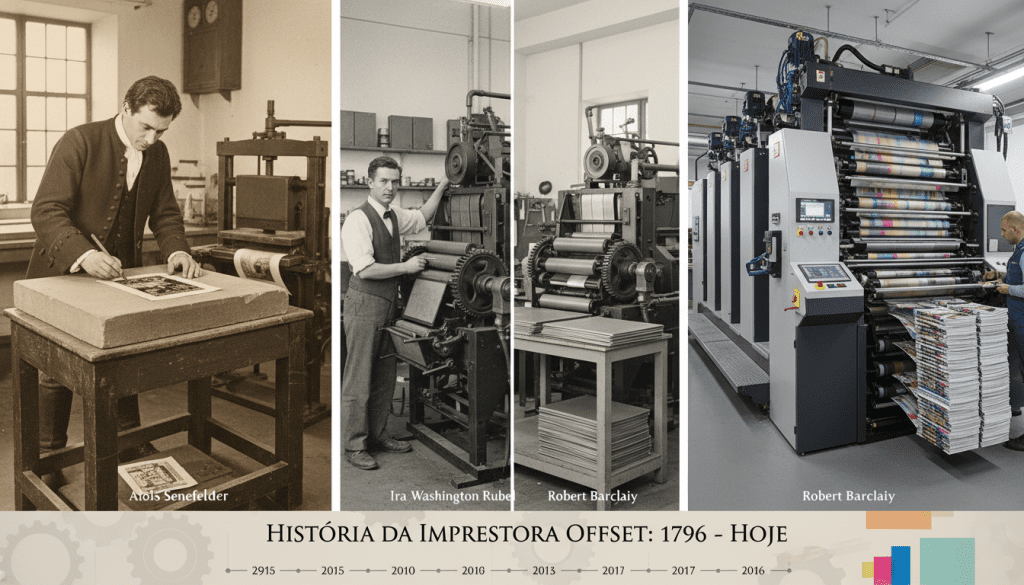 história da impressora offset